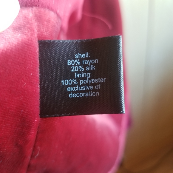 Red Velvet Blazer The Limited brand - Picture 6 of 6